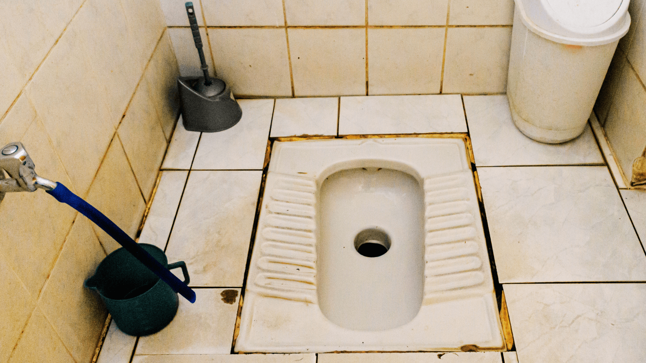 squat toilet in Nepal